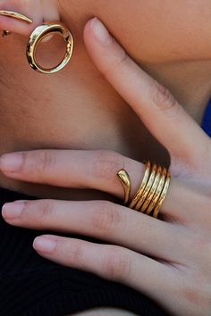 Make a striking impact in the Dash Coil Ring. This twisting coiled ring has multiple effects – wear like a bold band or effortlessly layered style.  Handcrafted by artisans in Kenya with 24k gold plated brass using traditional techniques. Your purchase promotes artisan innovation + entrepreneurship. Dimensions: Maximum Thickness: 0.17in (4.5mm) Minimum Thickness: 0.07in (2mm) Coil Ring, Innovation And Entrepreneurship, Plate Size, Pop Up Shop, Traditional Techniques, Egift Card, Kenya, Sale Items, Gold Plate