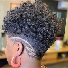 40 Tapered Haircut for Beautiful Black Women - 2024 Edition - Coils and Glory Modern Curly Hairstyles, Short Taper Haircut, Fade Haircut Women, Tapered Natural Hair Cut, Short Hair Waves