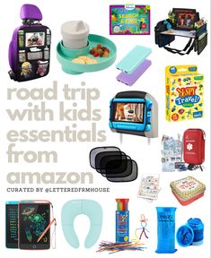 road trip with kids essentials from amazon