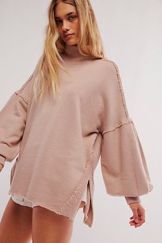 Oversized Funnel Neck Sweater For Spring, Relaxed Fit Funnel Neck Sweater For Spring, Spring Funnel Neck Sweater With Relaxed Fit, Cozy Funnel Neck Spring Top, Cozy Funnel Neck Top For Spring, Oversized Cozy Funnel Neck Top, Oversized Funnel Neck Top For Fall, Cozy Oversized Turtleneck Top, Oversized Cozy Turtleneck Top