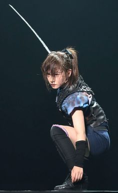 Stage play "AZUMI" Samurai Character, Soul Saga, Samurai Concept, Samurai Girl, Ballet Poses, Shadow Warrior, Stage Play