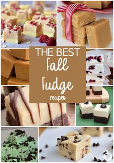 the best fall fudge recipes