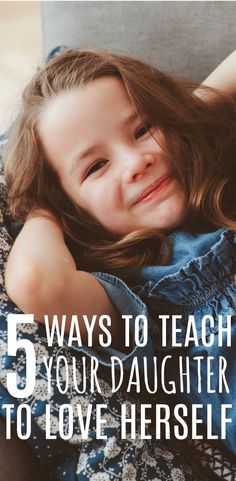 It's so hard to teach our daughters to love themselves and to have confidence and self esteem in a world that is constantly telling them they aren't good enough. But, these 5 ideas to teach your daughter to love herself can really make a difference. #confidence #daughters #selflove #positivity #selfesteem #raisinggirls #girlpower Things To Teach Your Daughter, Mom Tips, Positive Discipline, Your Girl, Good Enough