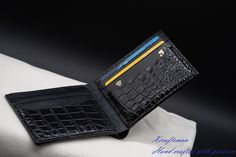 Luxury Wallets With Crocodile Pattern For Business, Luxury Business Wallets With Crocodile Pattern, Luxury Crocodile Pattern Wallets For Business, Luxury Crocodile Pattern Wallet For Business, Luxury Crocodile Pattern Business Wallets, Luxury Formal Wallet With Crocodile Pattern, Elegant Crocodile Pattern Formal Wallets, Alligator Wallet, Alligator Belt