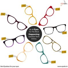 Optician Training, Product Post, Eye Facts, Creative Napkins, Eye Decor, Trendy Glasses, Spectacles Frames, Prescription Glasses Online, Glasses Shop