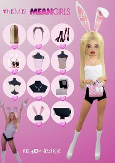 Dti Characters, Roblox Dress, Aesthetic Roblox Royale High Outfits, Dti Outfits, Outfits Dress, Regina George, Combo Dress