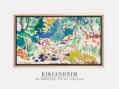 the digital tv art collection is available for purchase at kikad'umm