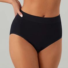 Seamless, Soft, And Ready For Anything The Day Throws Your Way, These Comfortable Brief Panties Are Just The Thing To Get Your Intimates Drawer Ready For A New Season! Because A Fabulous 'Fit Always Starts With What's Underneath. From Cuddl Duds. Includes Four Pairs Of Panties Features: High Rise, Brief Silhouette, Modal Spandex, Seamless, Full-Coverage Content: Body 83% Modal/12% Nylon/5% Spandex; Waistband 76% Modal/13% Nylon/11% Spandex Care: Machine Wash, Tumble Dry Pink ,Black,White,Grey Black Soft Touch Shapewear, Cheap Black No-show Intimates, Fitted Black Moisture-wicking Boxer Briefs, Black Micro-elastic Go-dry Boxer Briefs, Black Moisture-wicking Micro-elastic Boxer Briefs, Cheap Stretch Intimates Multi-pack, Cuddl Duds, Womens Clothes, The Thing