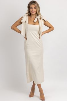 ELLA TAUPE LINEN BOW STRAP MIDI DRESS – L'ABEYE Taupe Midi Dress, Bow Straps, Bow Tie Dress, Midi Sundress, Grey Midi Dress, Linen Midi Dress, Red Midi Dress, Blue Midi Dress, White Midi Dress