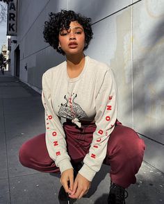 Aiyana Lewis, Short Natural Curly Hair, Curly Pixie Haircuts, Natural Hair Short Cuts, Hair Affair, Curly Hair Inspiration, Penteado Cabelo Curto, Short Natural Hair Styles