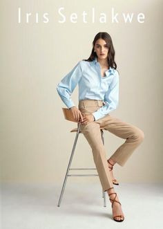 IRIS SETLAKWE Long Sleeve Ruched Blouse Button Down Style, Ruched Blouse, Everyday Essentials, Poplin Fabric, Button Up Shirt