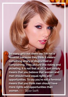 taylor swift's quote about women