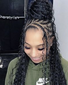 Bohemian Braids, Feed In Braids Hairstyles, Goddess Braids Hairstyles, Braids Styles, Braided Cornrow Hairstyles, Box Braids Hairstyles For Black Women, Cute Braided Hairstyles, Hair Body Wave, Braids Hairstyles Pictures