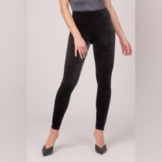 Questions? Leave A Comment Below! Excellent Like New Condition! Size Small Get The Coziest Feel With A Knockout Look! Designed With Spanx Signature Power Waistband And Soft Velvet Fabric, These Leggings Are The Go-To For Every Soiree. Dress Them Up Or Dress Them Down-This Style Is A Must For The Season. Body: 91% Polyester, 9% Elastane. Lining: 80% Polyester, 20% Elastane. Contoured Power Waistband Offers Tummy Shaping And A Perky Rear View Center-Seam Free = No More Camel Toe Soft, Velvet Fabric That Offers A Body-Skimming Fit, Flattering Coverage And A Super Comfortable Feel Inseam: 28" When Worn By Spanx High Rise Stretch Pants For Winter, Fitted High Rise Bottoms For Winter, High-waisted Leggings For Winter, Fitted High-waisted Winter Leggings, Fitted High-rise Winter Leggings, Winter High-waisted Stretch Leggings, High Rise Stretch Leggings For Winter, Black Elastane Pants For Winter, High Rise Black Leggings For Winter