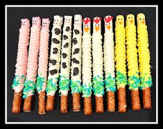 there are many different types of candy sticks