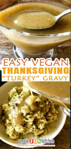 easy vegan thanksgiving turkey gravy recipe