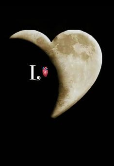 i love you to the moon and back with an image of a heart on it