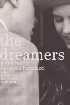 the poster for the movie, the dreamers