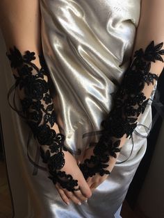 Elegant Fingerless Bridal Accessories For Party, White Masquerade, Gloves Lace, Lace Fingerless Gloves, Formal Gloves, Wedding Gloves, Hand Gloves, Gloves Black, Lace Gloves