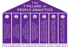 the 7 pillars of people's statistics in purple and white, with numbers on each side