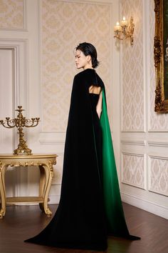 Kallie Sheath Cape Sleeved Velvet Floor Length Dress | MEAN BLVD Luxury Cape Evening Dress, Elegant Floor-length Cape For Evening Dress, Elegant Floor-length Cape For Evening, Velvet Floor Length Dress, Style Corset, Corset Gown, Long Cape, Happy Clothes, Strapless Bustier