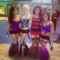 2010 Rave Aesthetic, Scene Rave Outfits, I <3 Pfp, Rave Fluffies, Purple Rave Outfit, Raver Outfits, Rave Fit, Trashy Outfits