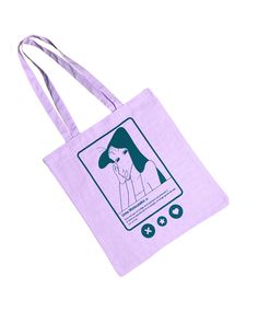 Tote Bag, size 44x37 cm made of cotton, own design and screen-printed by hand in Madrid. Tote Bag Size, Screen Printing, Madrid, Etsy Accessories, Spain, Bathing Beauties, Accessory Gift, Gift Card, Electronic Accessories