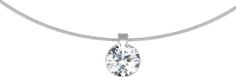 Single Diamond Pendant, Round Diamond Pendant, Diamond Pendant Necklace, Diamond Pendant, Round Diamond, Round Diamonds, Diamond Necklace, Pendant Necklace, Stone