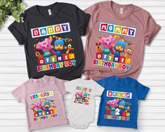 Personalized Pocoyo Cartoon Birthday Shirt, Pocoyo Family Birthday Shirt, Pocoyo Party Matching Shirt, Pocoyo Theme Birthday Shirt 👏CONGRATULATIONS You have found an online shop with reasonable prices, amazing quality, and fast shipping  We offer shirts for VACATIONS, HOLIDAYS, EVENTS, FAMILY REUNIONS, BIRTHDAYS, MOTHER'S DAY, FATHER'S DAY, GRADUATIONS, FUNNY T-SHIRTS as well as CUSTOM T-SHIRTS.  💖Description💖  --About this T-shirt--  👉Our Adult Unisex T-Shirt brand is BELLA CANVAS Available Pocoyo Theme, Cartoon Birthday, Family Birthday Shirts, Family Birthday, Family Reunions, Theme Birthday, Family Birthdays, Funny T Shirts, Huntington Beach