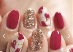 Classy Nail Art Ideas, Bridal Nails Designs, Trendy Nail Designs, Valentine Nail Art, Gel Nail Art Designs, Valentine Party, Fancy Nails Designs, Nail Art Designs Diy, Pretty Nail Art Designs