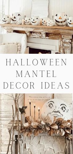 halloween mantel decor ideas for the living room