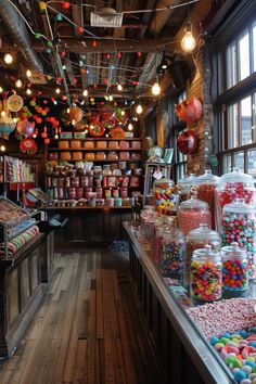 a store filled with lots of candy and candies