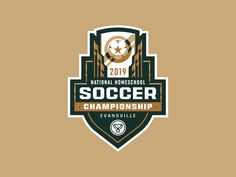 the national homeschool soccer championship logo is shown in this file photo from evansville