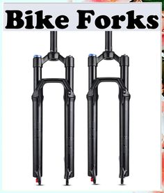 BOLANY 27.5/29inch Bike Suspension Fork 34mm Stanchions 1-1/8 Thread-Less Straight Steerer 120mm Travel MTB Air Fork with Dam Air Shocks, Bicycle Accessories, Thread