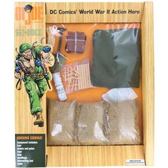 G.i. Joe Sgt. Rock Action Figure Camping Accessory Set Sgt Rock, Entrenching Tool, Costume Accessories Diy, Action Hero, Cobra Commander, Holiday Puzzle, Camping Set, Stem Science, G I Joe