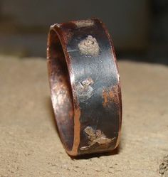 Black rings for men and women, Copper silver ring, Rustic engagement ring, Boyfriend promise ring, Hammered copper band ring, Cheap ring ➧Pure copper and silver 925 I can engrave it with letters, words, symbols, Morse code et.  (no extra cost) ➧Made to order ➧Sizing: Please check your ring size before submitting your order and if you are not sure what ring size you need, please visit your local jewelry store to make sure that you will get the size that you need. ➧Please do not hesitate to contac Hand Forged Round Band Promise Ring, Hand Forged Round Band Rings For Promise, Copper Ring Jewelry For Anniversary, Handmade Copper Promise Ring, Hand Forged Black Rings, Handmade Black Promise Jewelry, Black Handmade Promise Jewelry, Handmade Black Jewelry For Promise, Hand Forged Black Rings For Anniversary