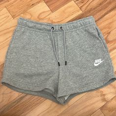 Mini Shorts By Nike Material: Cotton Bought From Nordstrom New Without Tags True To Size Smoke Free Home Nike Casual Workout Shorts, Nike Casual Gray Bottoms, Nike Cotton Workout Shorts, Trendy Nike Short Bottoms, Trendy Nike Shorts, Casual Gray Nike Shorts, Gray Shorts, Shorts Womens, Shorts Nike