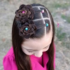 Hair Styles For Extensions, Hair Styles For Engagement, Hide Double Chin, Low Side Ponytail, Styles For Dirty Hair, Hair Styles For Dirty Hair, Easy Little Girl Hairstyles, Lace Braids