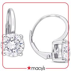 in stock Vs Clarity Round Cut Diamond Earrings For Formal Occasions, Macy's Round Cut Diamond Earrings, Formal Round Cut Diamond Earrings With Vs Clarity, Macy's Round Diamond Earrings With Prong Setting, Macy's Diamond Earrings With Prong Setting, Macy's Wedding Earrings With Prong Setting, Macy's Brilliant Cut Round Earrings, Macy's Formal Round Cut Earrings, Macy's Cubic Zirconia Diamond Earrings For Formal Events