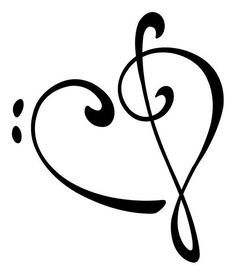 the treble clefs logo is shown in black on a white background,