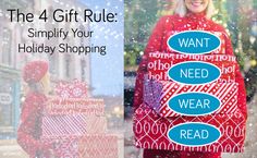 the 4 gift rules simplily your holiday shopping guide is here to help you shop