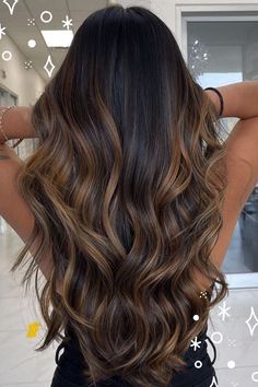 Dark Brown Hair Balayage, Balayage Hair Caramel, Long Hair Color