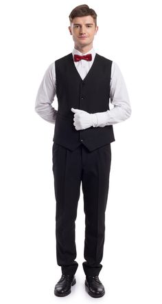 Waiter Outfit Men, Waiter Outfit Restaurants, Waiter Uniform Men, Waiter Pose, Waiter Uniform Design, Waiter Outfit, Uniform Hotel, Butler Outfit, Hotel Uniforms