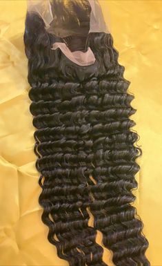 26" Deep Wave Lace Frontal Wig. 180% density. 100% human hair. Minimum shedding and you can color the wig. Deep Wave Lace Front Wig, Wave Lace Front Wig, Waves Photos, Frontal Wig, Deep Wave, Lace Frontal Wig, Lace Front Wig, Frontal Wigs, Lace Frontal