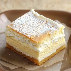 a piece of cake sitting on top of a plate