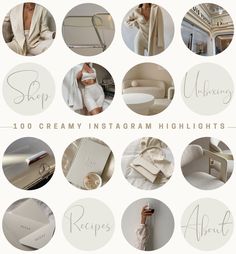 the top 100 creamy instagram highlights