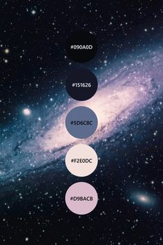 an image of the planets and their names in different languages on a space background with stars