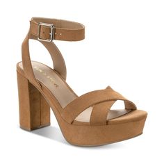 in stock Ankle Strap Block Heel, Sun Stone, 2 Block, Sandals Brown, Platform Block Heels, Oxford Heels, Faux Leather Heels, Sandal Heels, Flip Flop Slippers