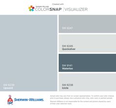 the color scheme for colorsnap visualizer is shown in shades of gray, brown and