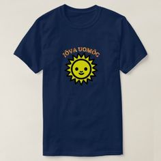 Text in Livonian: Jõvā ūomõg and yellow sun T-Shirt - tap, personalize, buy right now! Word Shirts, Shirt Diy, Yellow Sun, Mens Designer Fashion, Simple Shirts, Men Shirt Style, Idea Diy, Blue T, Unique Diy